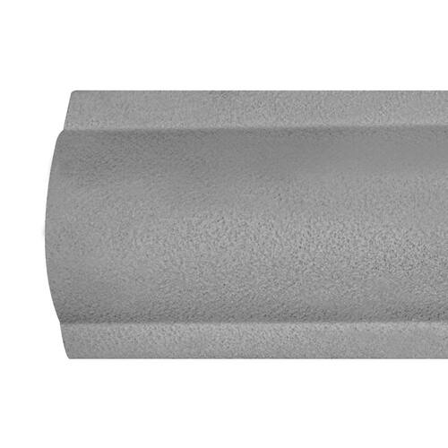 Composite Trim Moulding  5 in. x 2 in.x 8 ft. Gray California 257