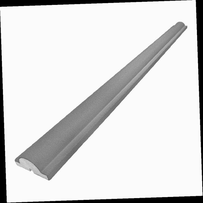 Composite Trim Moulding 8 ft. x 5 in. x 2 in. Gray California 257, 8 ft.