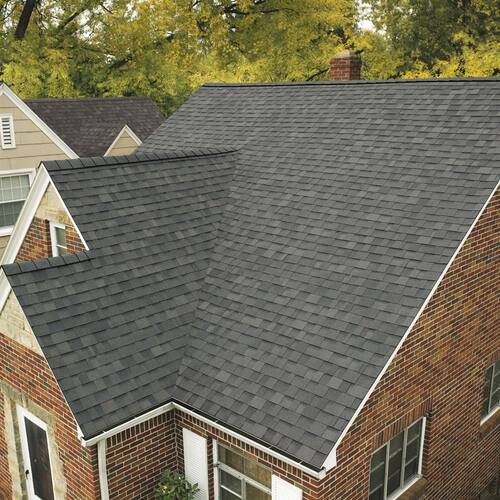 Roofing Shingles, Laminate, Architectural, Oakridge Estate Gray, 32.8 sq. ft. Per Bundle