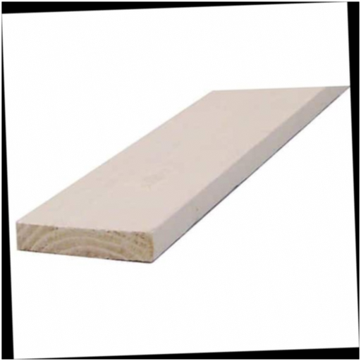 Softwood Finger Joint Board 1 in. x 6 in. x 12 ft. Primed