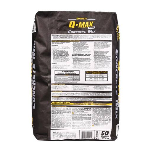 Q-Max Pro Concrete Mix PSI-6500 (50 lbs.)