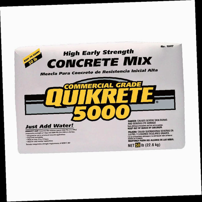 Concrete Mix, 5000 PSI, 50 lbs.