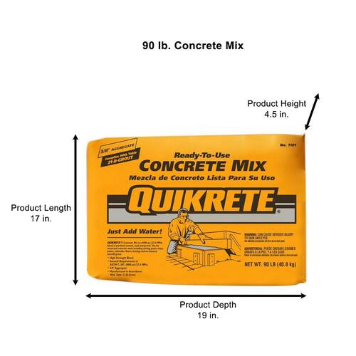 Concrete Mix PSI-4000 (90 lb.)