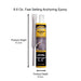 Fast Setting Anchoring Epoxy 8.6 oz. Grey Quickrete 5