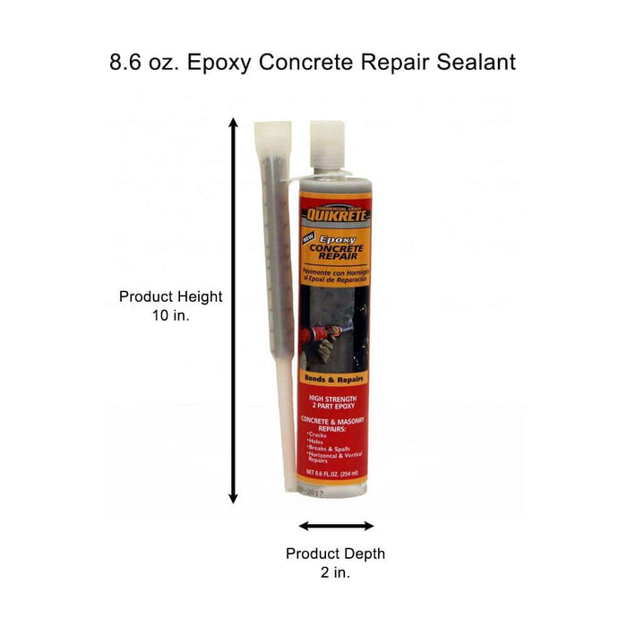 Concrete Repair Sealant 8.6 oz. Grey Quickrete 5