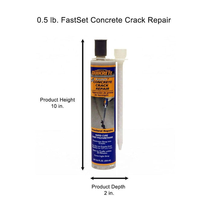 Concrete Repair 8.5 oz. Grey Quickrete 6