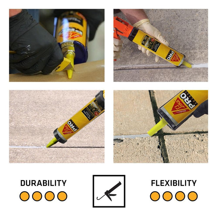 Self-Leveling Polyurethane 29 oz. Horizontal Elastic Joint Grey Sika 4
