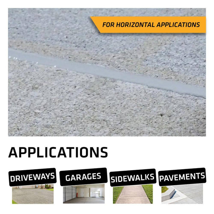 Self-Leveling Polyurethane 29 oz. Horizontal Elastic Joint Grey Sika 5
