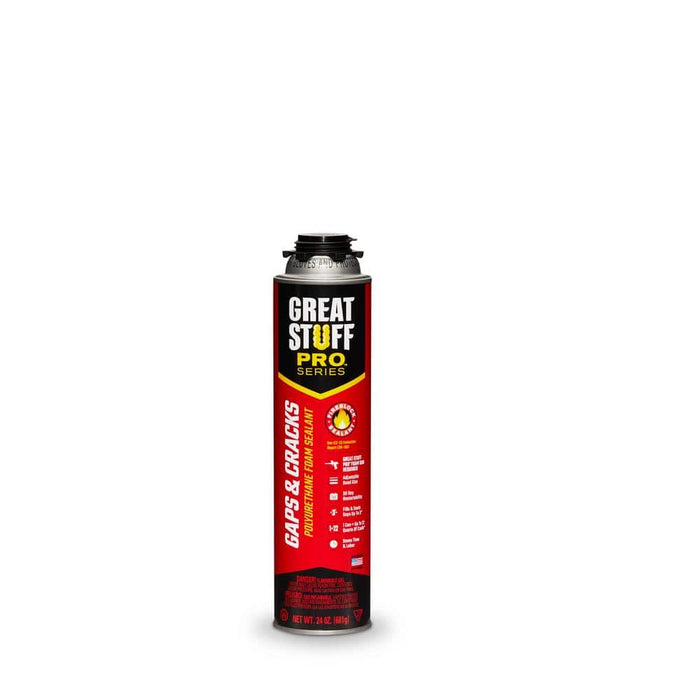Spray Foam Insulation R-2 Pro Gaps and Cracks 14 sq. ft. 24 oz. 14