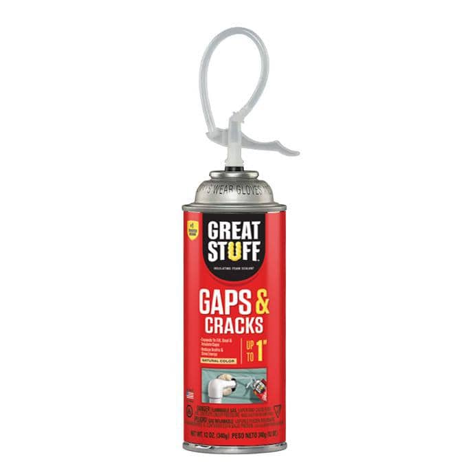 Spray Foam Insulation R-2 Standard Gaps and Cracks 5 sq. ft. 12 oz. 8