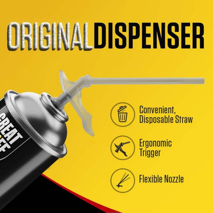 Spray Foam Insulation R-3.7 Standard Gap Filler 5 sq. ft. 12 oz. 6