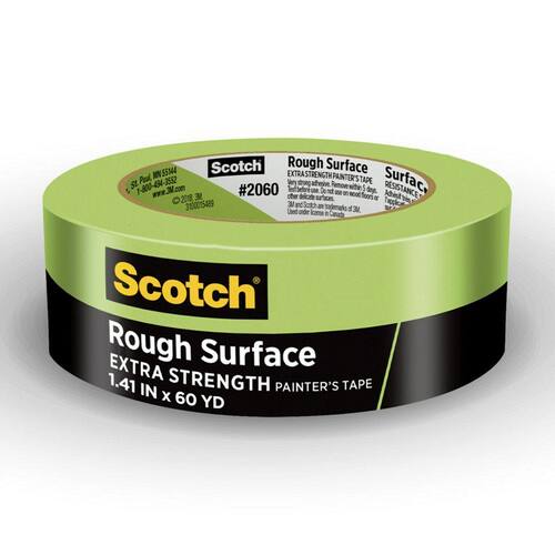 Rough Surface Green Painter's Tape (1 Roll) 1.41 in. x 60.1 yds.