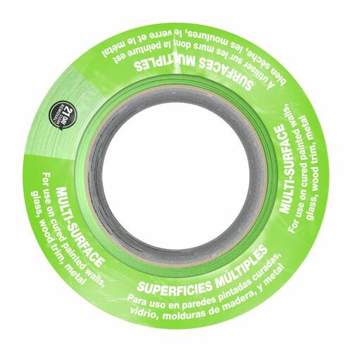 Painter's Tape, Multi-Surface, Green, with PaintBlock, 1.88 in. x 60 yds. (3-Pack)