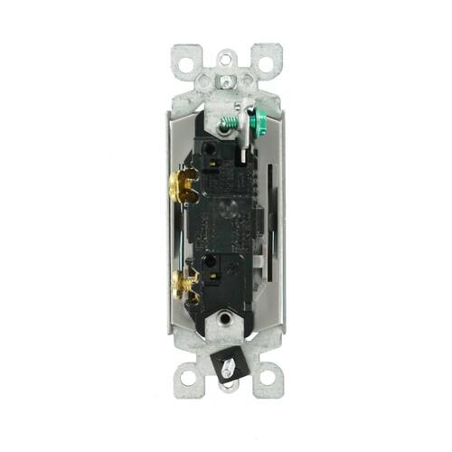 Switch Single-Pole AC Quiet 15 Amp, Gray Decora