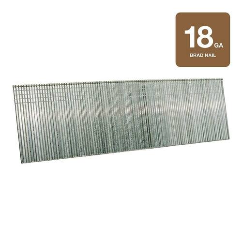 Brad Nails 1-1/2 in. x 18-Gauge Electrogalvanized Steel 5000 pcs