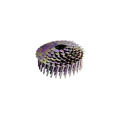 Coil Roofing Nails 7/8 in. x 0.120 in. 15° Angled Wire Collated Electrogalvanized Smooth Shank 7200 pcs