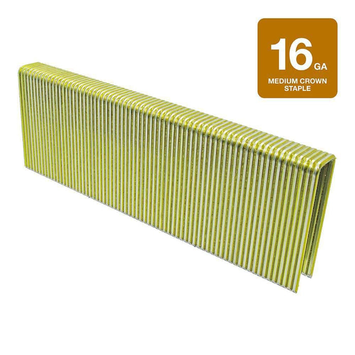 N-Style Crown Staples 7/16 in. x 1-1/2 in. 16-Gauge Electrogalvanized Medium Crown (10000 per Box) — view 4