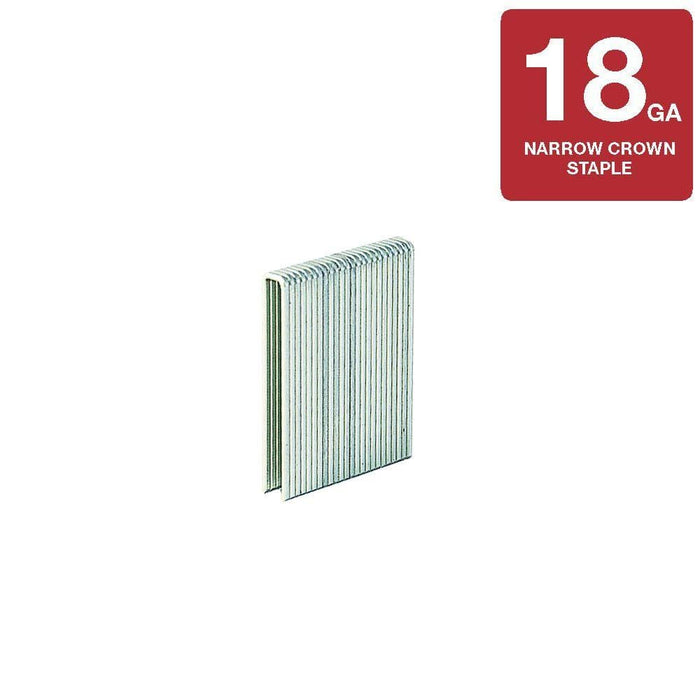 Narrow Crown Finishing Staples L-Style 1/4 in. x 1-1/4 in. 18-Gauge Stainless Steel Adhesive Collated (500 per Box) — view 3