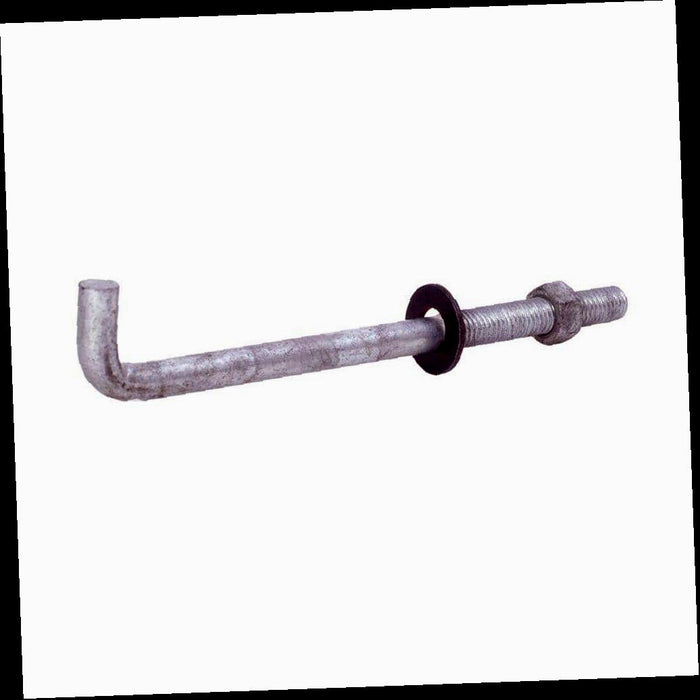 Galvanized Anchor Bolts 1/2 in. x 12 in. (50-Pack)