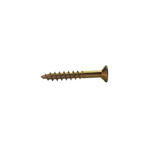 Screws #6 x 1-1/4 in. Philips Bugle-Head Coarse Thread Gold (1 lb./Pack)