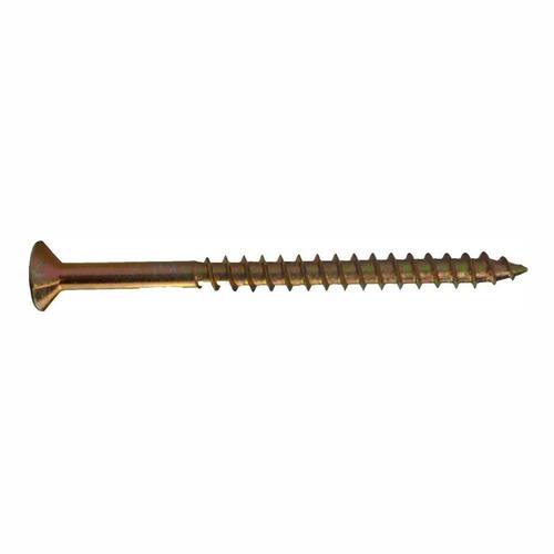 Wood Screw #8 x 2-1/2  in. Bugle Head Phillips Yellow Zinc-plated (88-Pack) 5