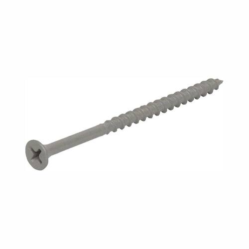 Exterior Screw #6 x 1-1/4 in. Philips Bugle-Head Coarse Thread Sharp Point Polymer Coated (1 lb./Pack)