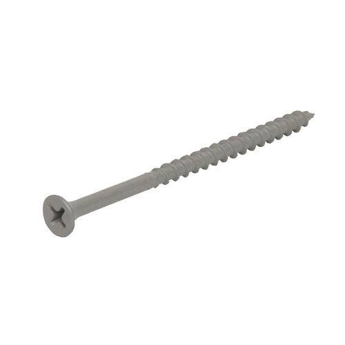 Exterior Screws #7 x 2 in. Philips Bugle-Head Coarse Thread Sharp Point Polymer Coated (5 lbs./Pack)