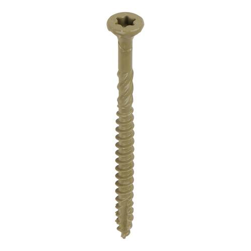 Star Drive Bugle Head Deck Elite Wood Deck Screw, #9 x 2-1/2 in., 400-Pack