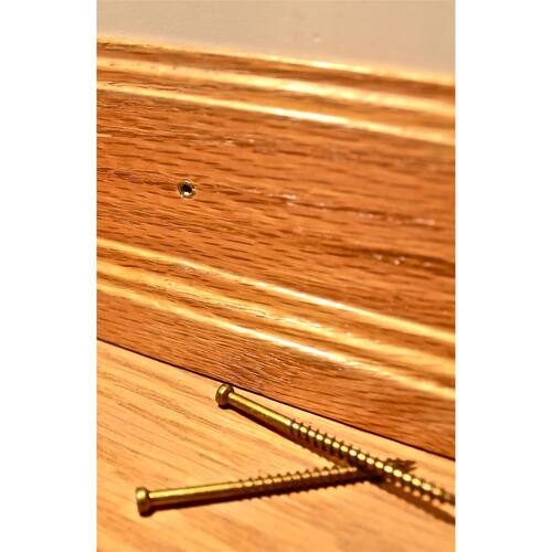 Wood Deck Finish Screw #8 x 3-1/8 in. Star Drive Trim-Head (300-Per Pack)