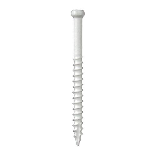 Wood Screw #8 x 2  in. Trim Head Torx Zinc Plated (100-Pack)