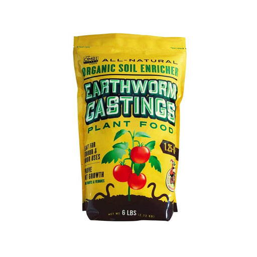 Earthworm Casting 6 lbs. Bag 1