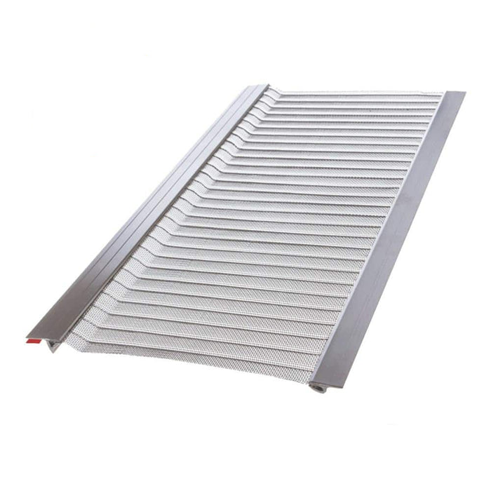 Gutter Guard Micro-Mesh 5-1/2 in. x 3 ft. Steel Stainless