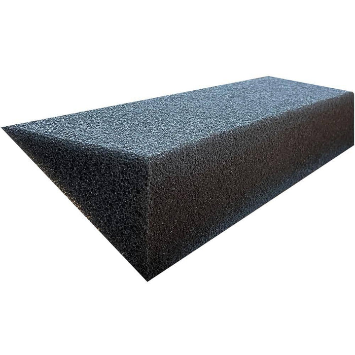 Gutter Guard Foam 5 in. x 4 ft. Plastic Black