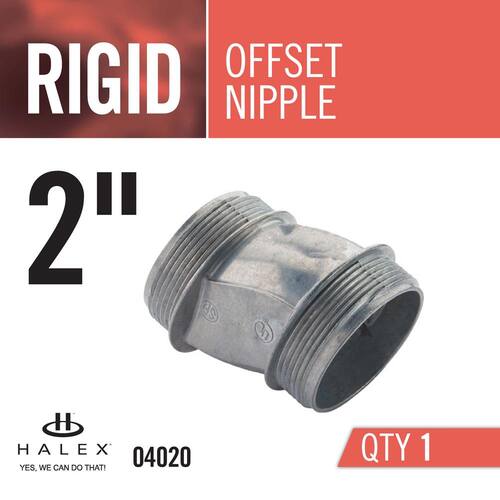 Rigid Offset Conduit Nipple 2 in.