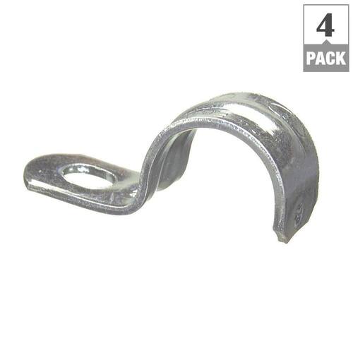 Standard Fitting Electrical Metallic Tube (EMT) Straps 1 in. 1-Hole (4-Pack)