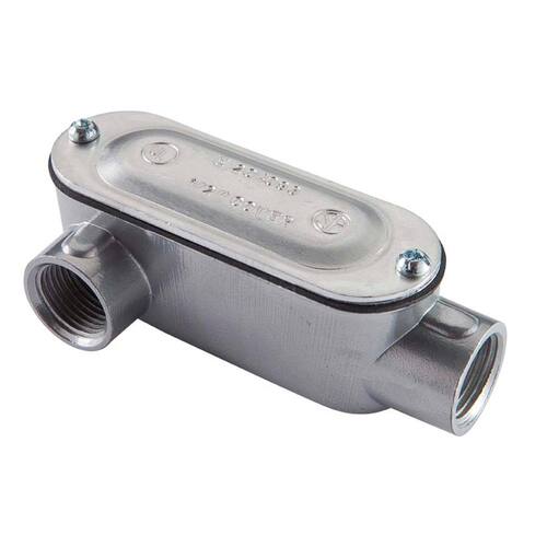 Rigid Type-LR Threaded Conduit Body 3/4 in.