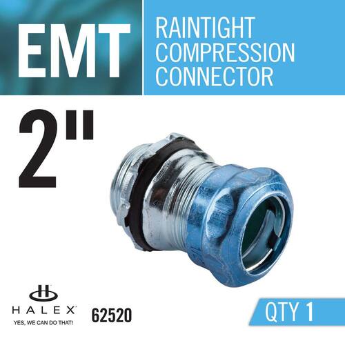 Electrical Metallic Tube (EMT) Rain Tight Connectors 2 in.