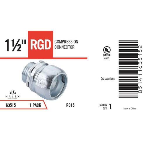 Rigid Compression Connector 1-1/2 in. Male