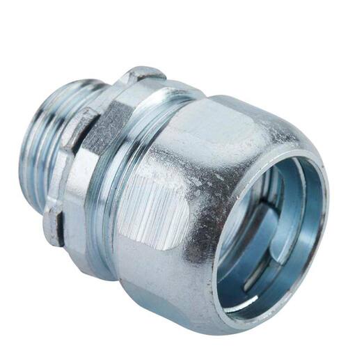 Threadless Conn Rigid Threadless Compression Conduit Connector 2 in. Male Delivery