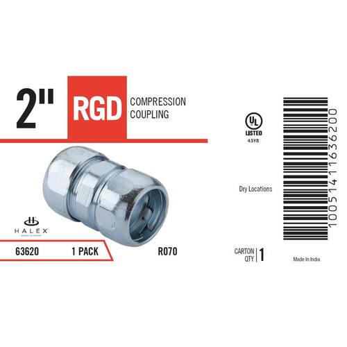 Rigid Compression Coupling 2 in.