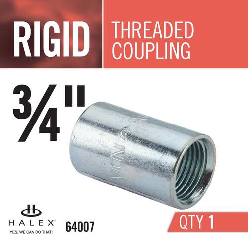 Rigid Conduit Coupling 3/4 in. Female