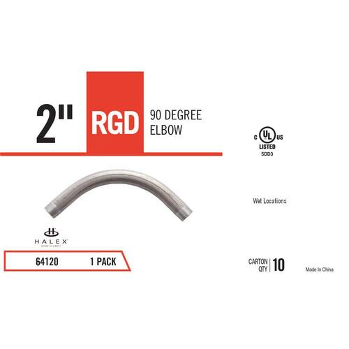 Rigid Conduit Elbow 2 in. 90-Degree