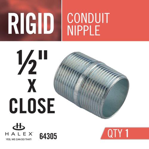 Rigid Conduit Nipple 1/2 in. Male