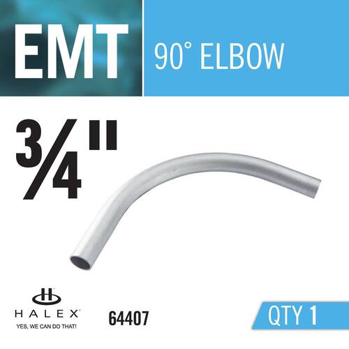 Electric Metallic Tube (EMT) Elbow 3/4 in. 90-Degree