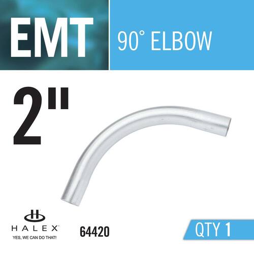 Electrical Metallic Tube Elbow 2 in. 90-Degree