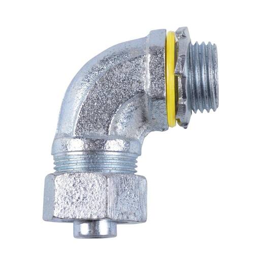 Uninsulated Liquid-Tight Connector 3/4 in. 90-Degree