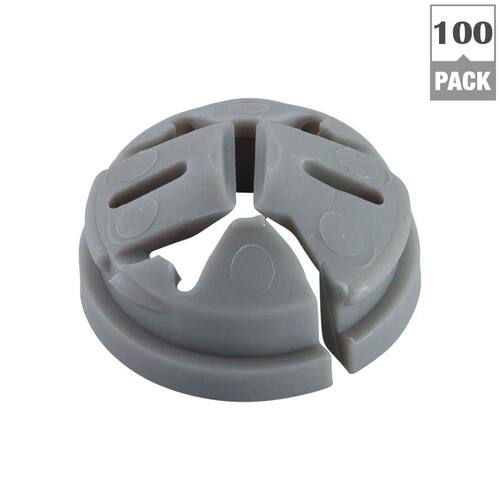 Knockout Non-Metallic Push-In Connector 3/8 in. x 1/2 in. (100-Pack)