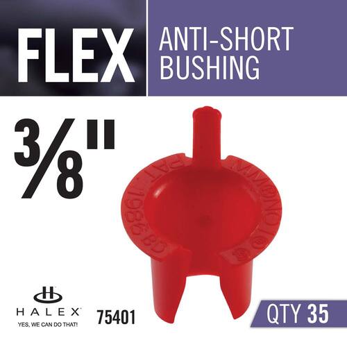 Flexible Metal Conduit (FMC) Anti-Short Bushing 3/8 in. (35-Pack)