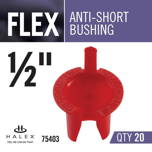 Flexible Metal Conduit (FMC) Anti-Short Bushing 1/2 in. (20-Pack)