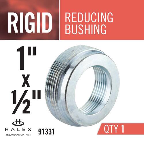 Rigid Reducing Bushing 1 in. x 1/2 in.